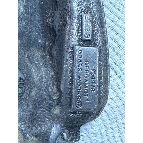 Bergamot Brass Works Pickup Truck Belt Buckle Vintage 1978 - Picture 4 of 7
